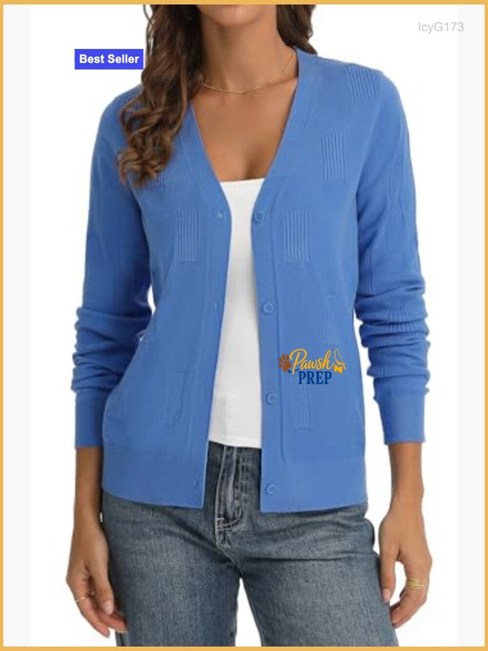 Lightweight Ribbed Knit Cardigan V Neck Button Down Long Sleeve Solid Layering - Picture 4 of 7